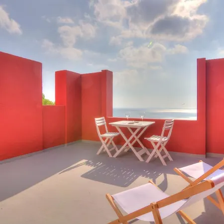 In The Red Building By Ricardo Bofill - Muralla Roja Apartment Calpe