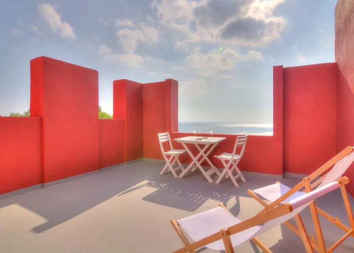 In The Red Building By Ricardo Bofill - Muralla Roja Apartment Calpe